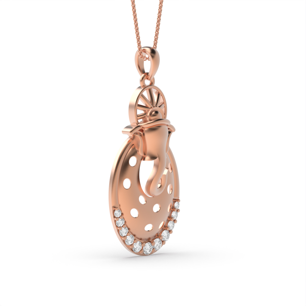 Rose Gold Religious pendants