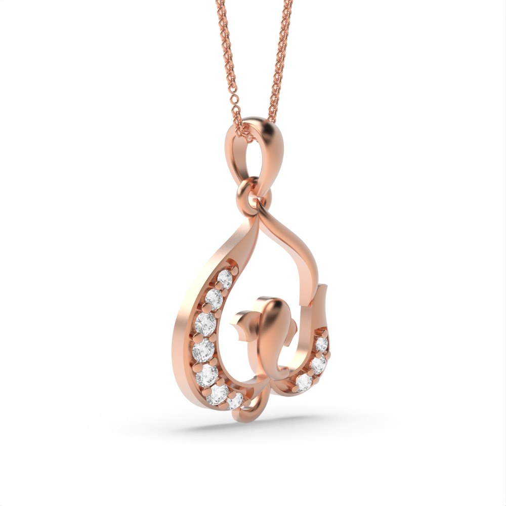 Rose Gold Religious pendants