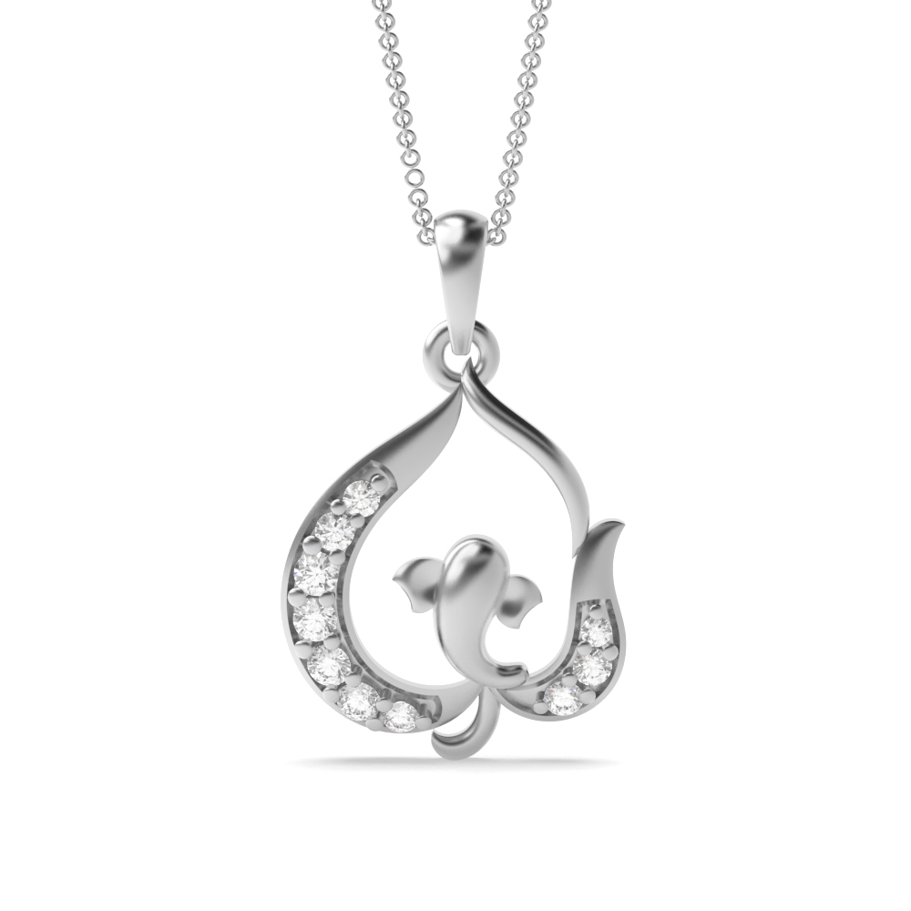 White Gold Religious pendants