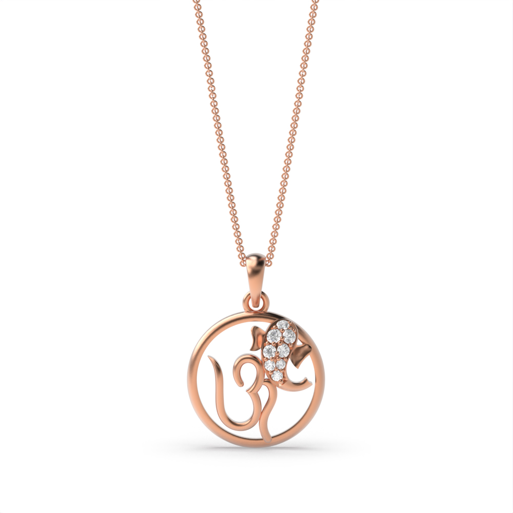 Rose Gold Religious pendants