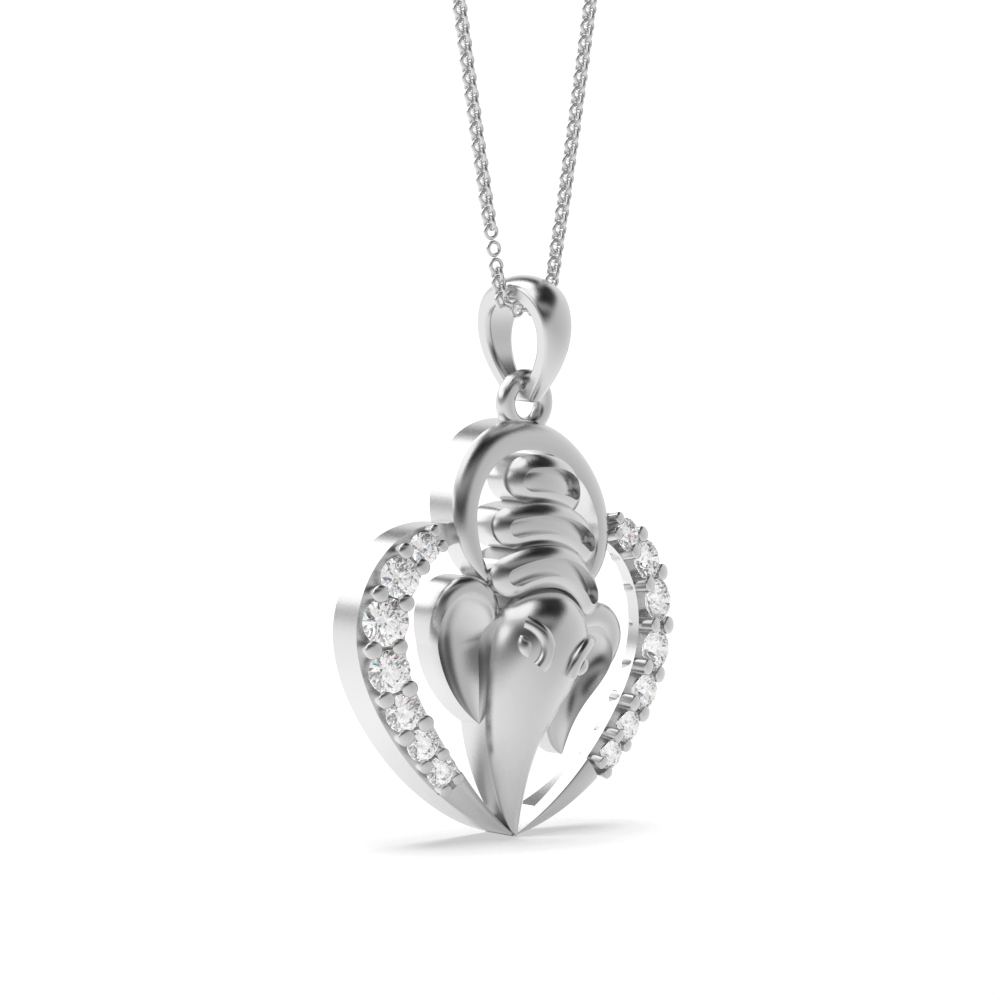 White Gold Religious pendants