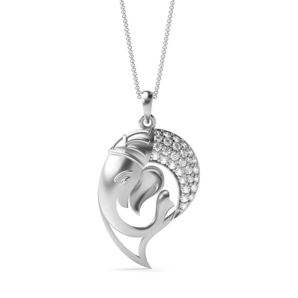 White Gold Religious pendants