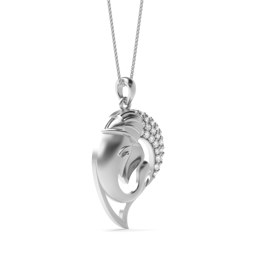 White Gold Religious pendants