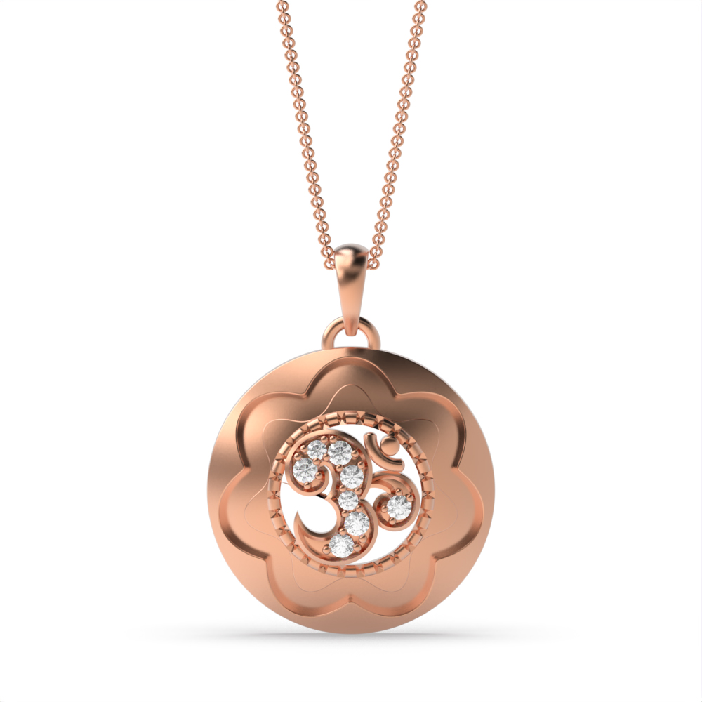 Rose Gold Religious pendants