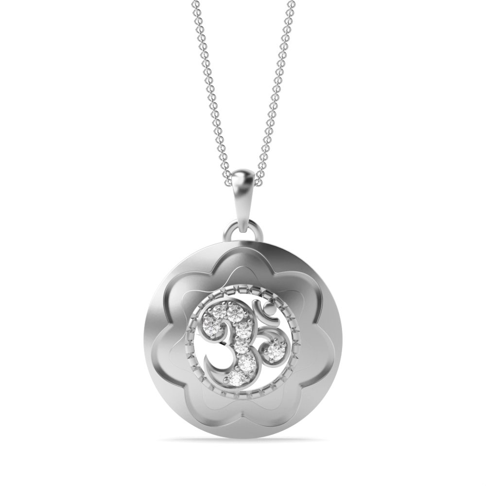 White Gold Religious pendants