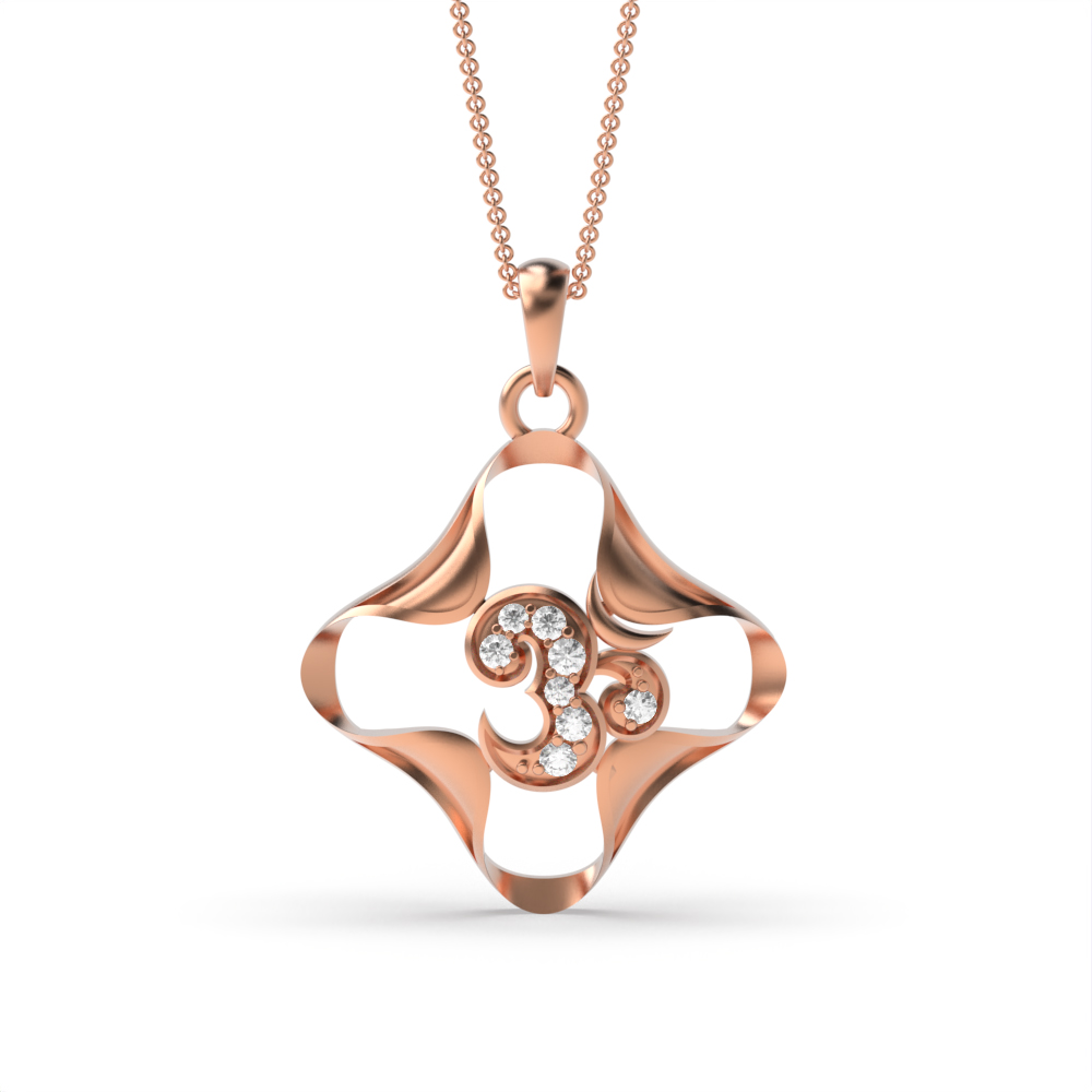 Rose Gold Religious pendants