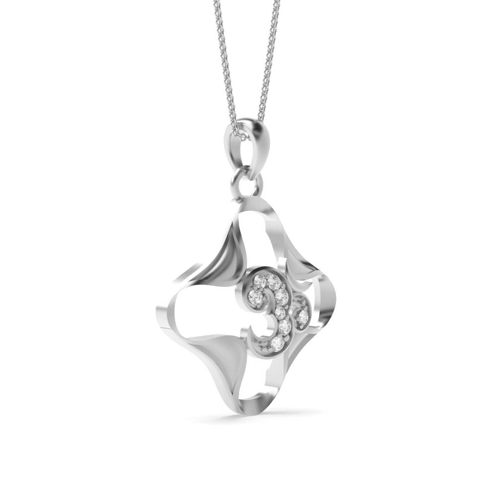 White Gold Religious pendants