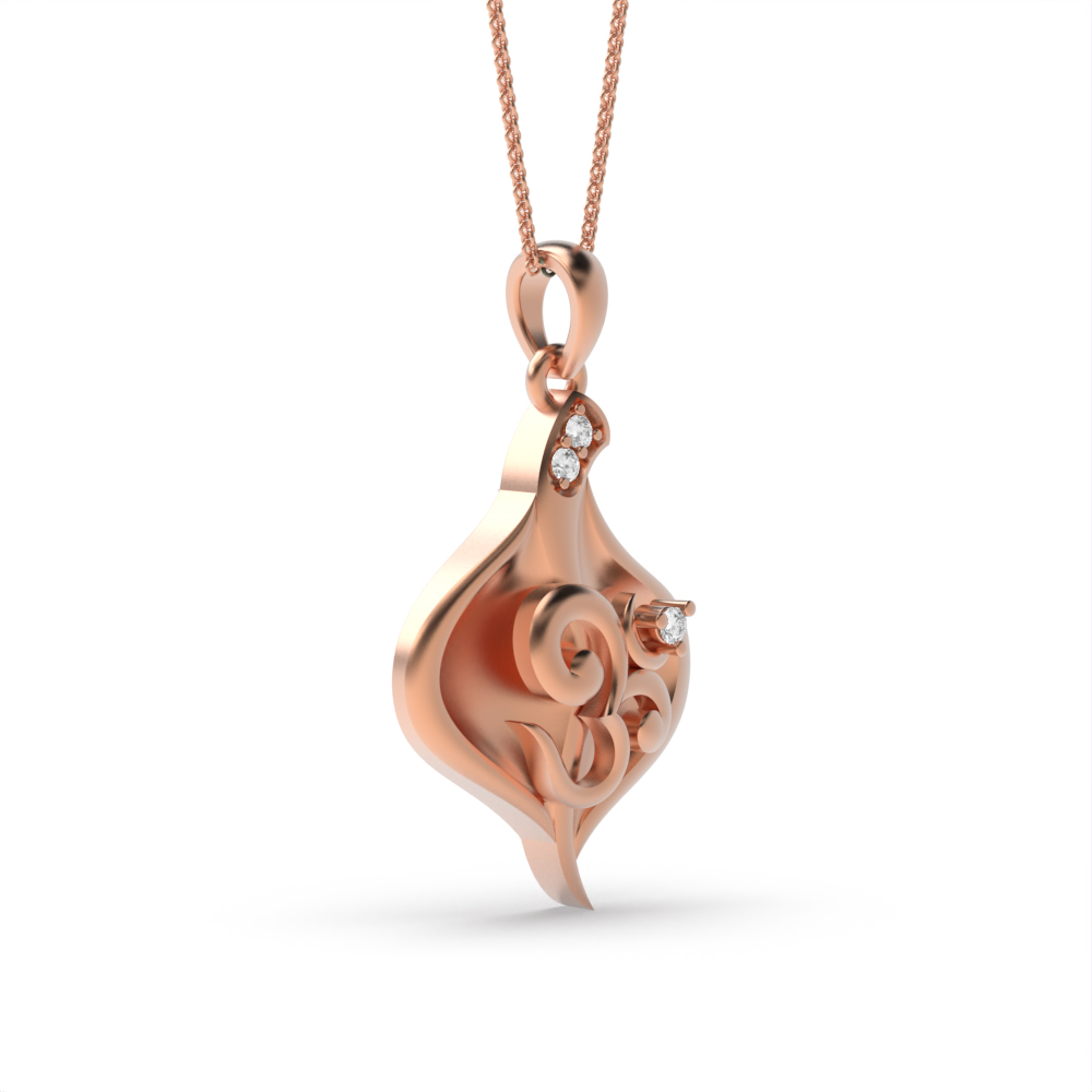 Rose Gold Religious pendants