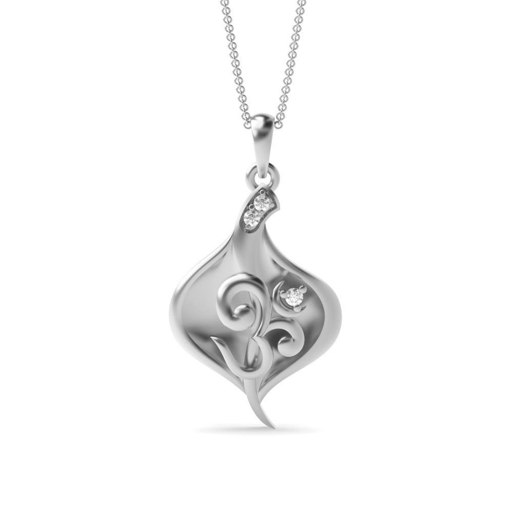 White Gold Religious pendants