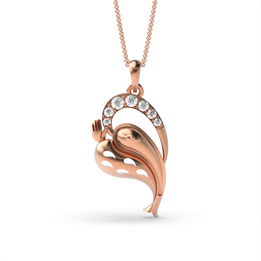 Rose Gold Religious pendants