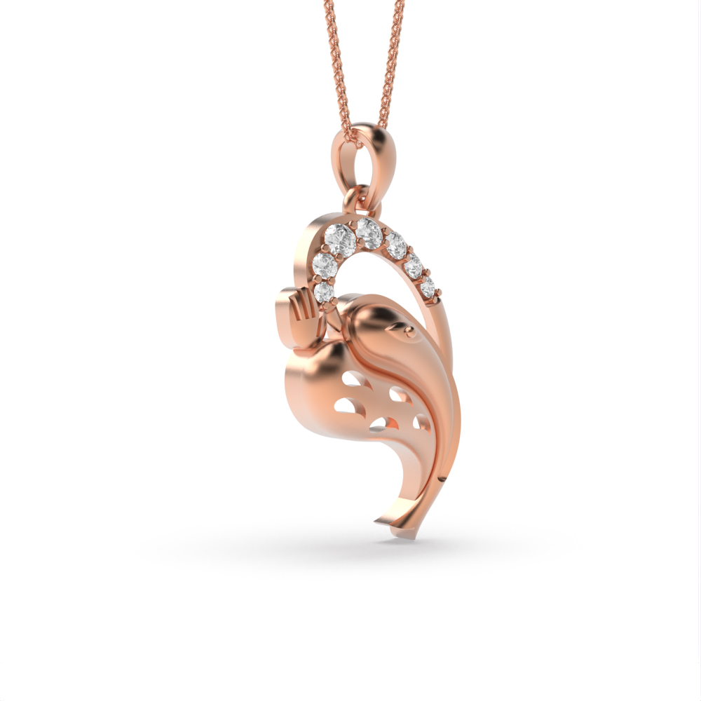 Rose Gold Religious pendants