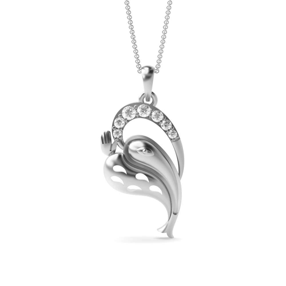 White Gold Religious pendants