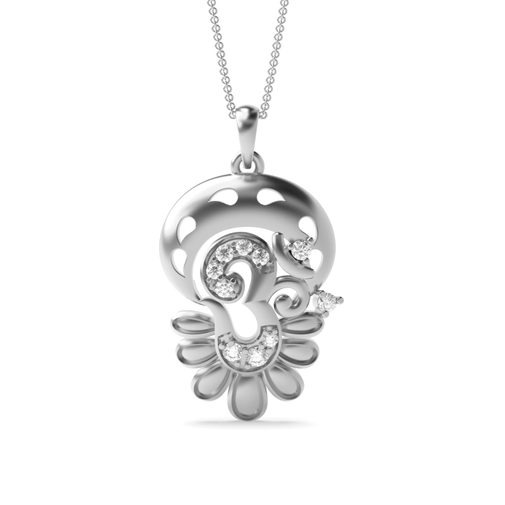 White Gold Religious pendants