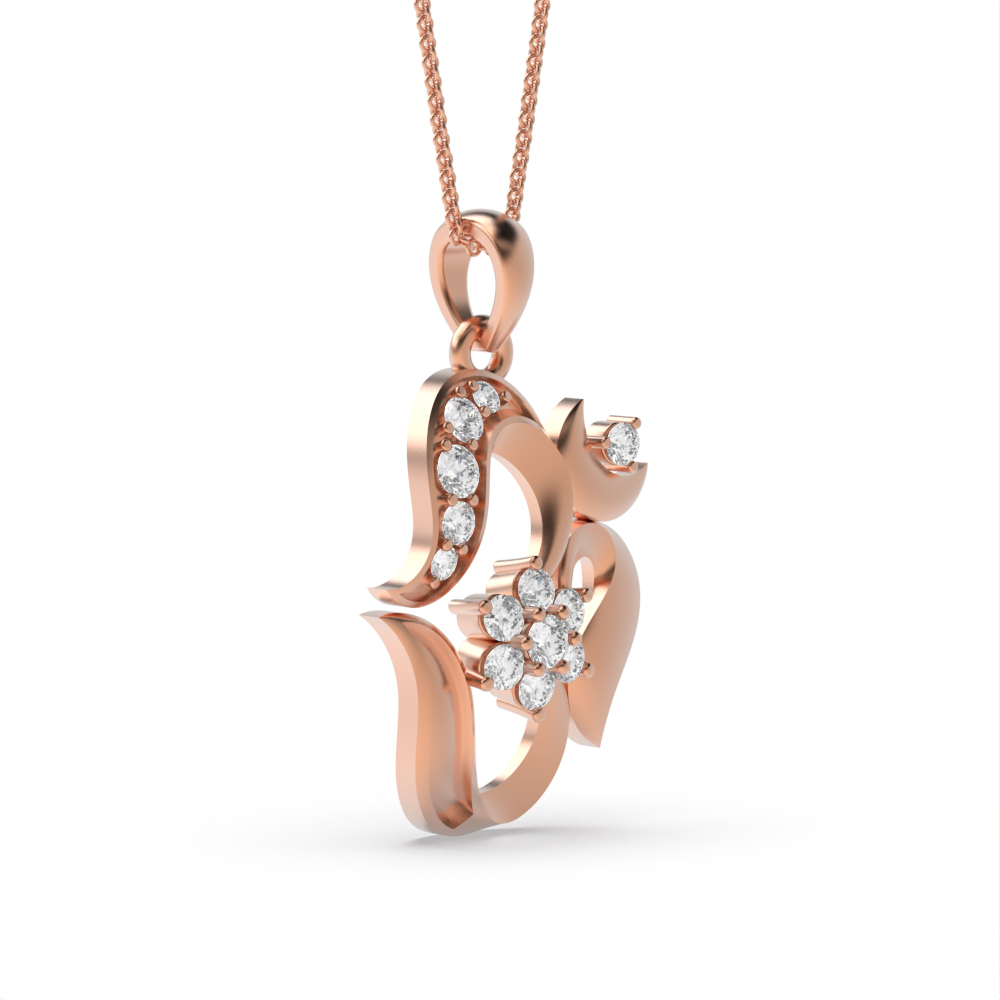 Rose Gold Religious pendants