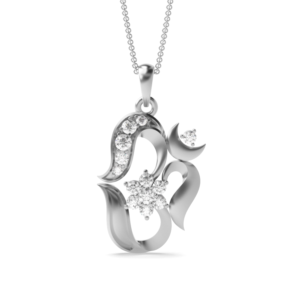 White Gold Religious pendants