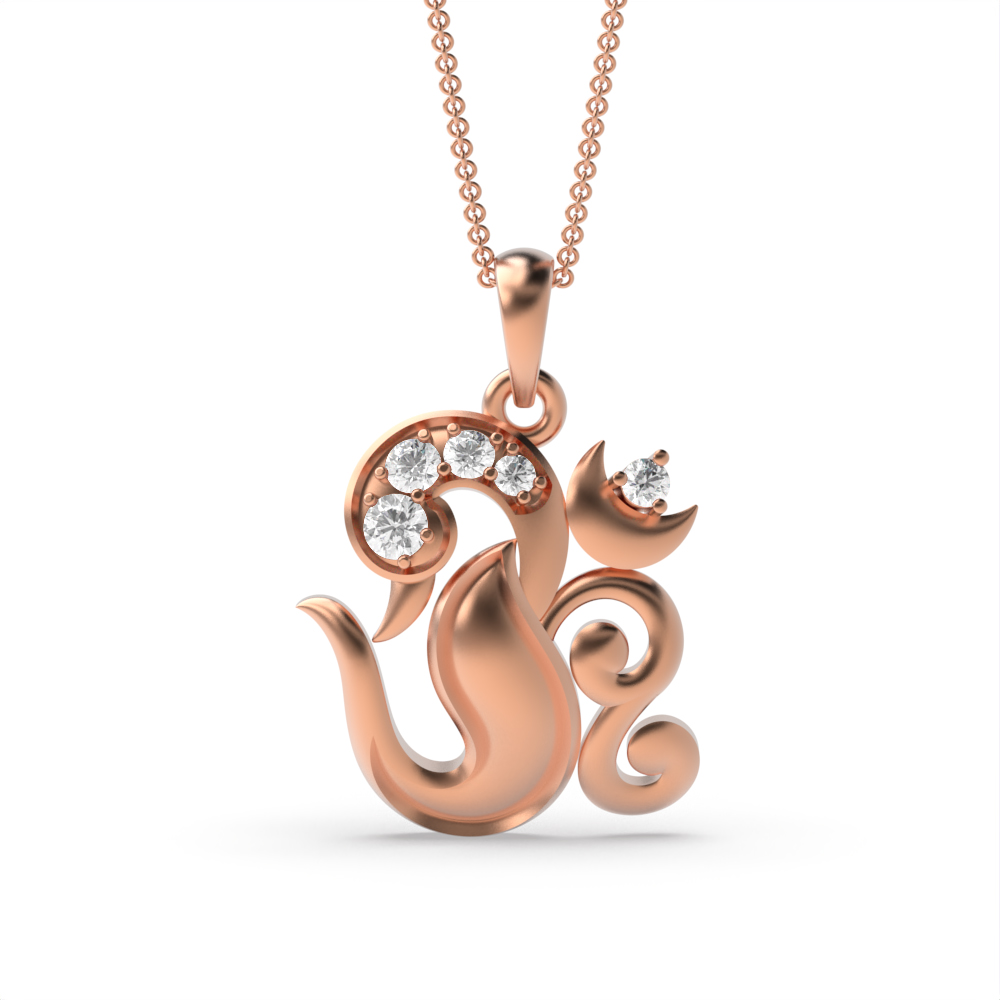 Rose Gold Religious pendants