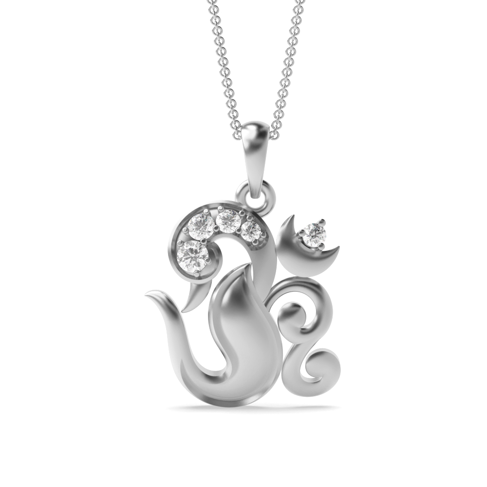 White Gold Religious pendants