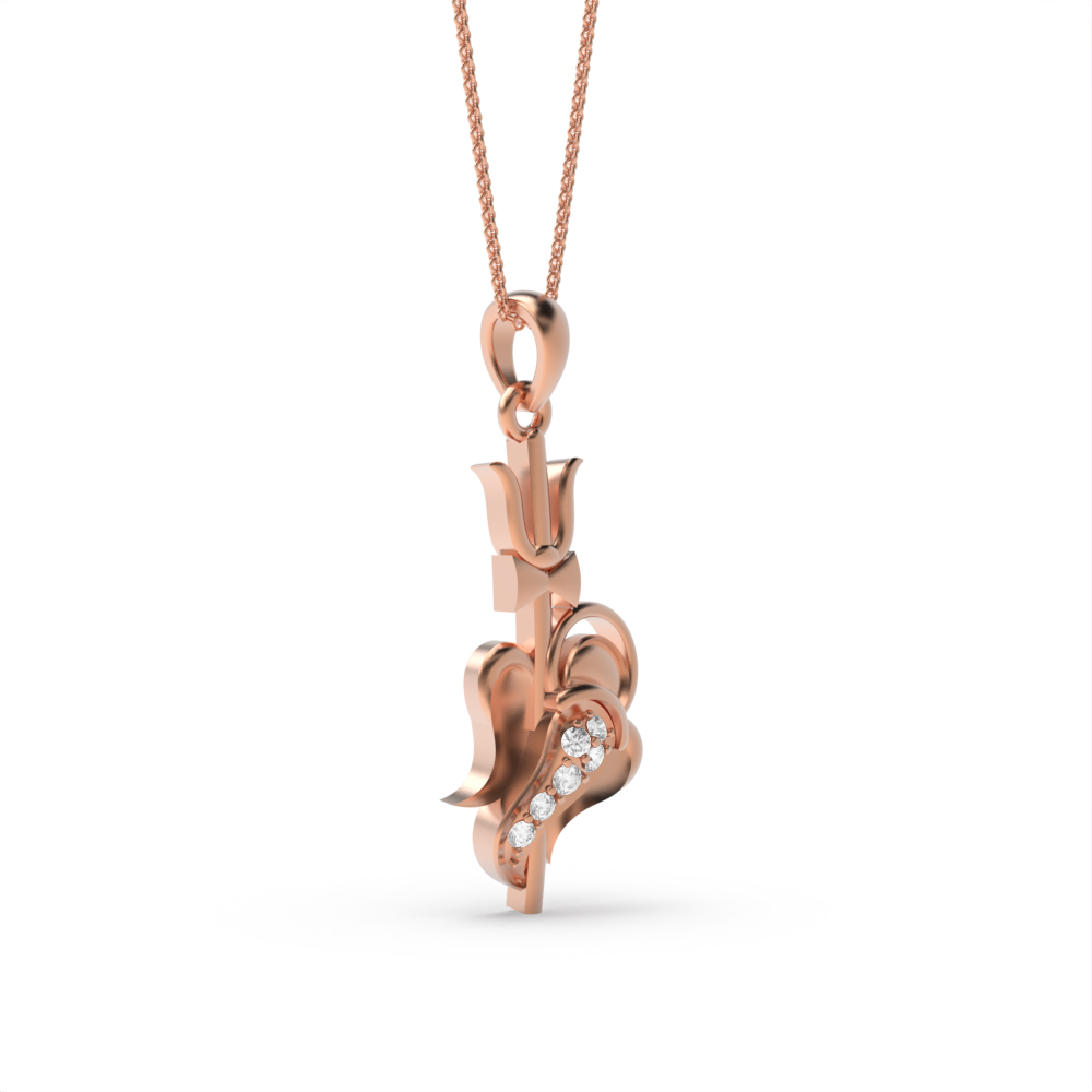 Rose Gold Religious pendants