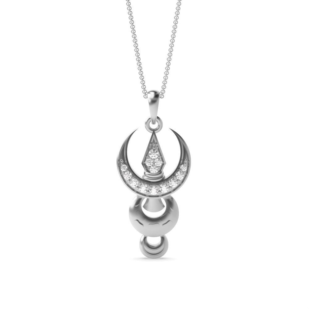 White Gold Religious pendants