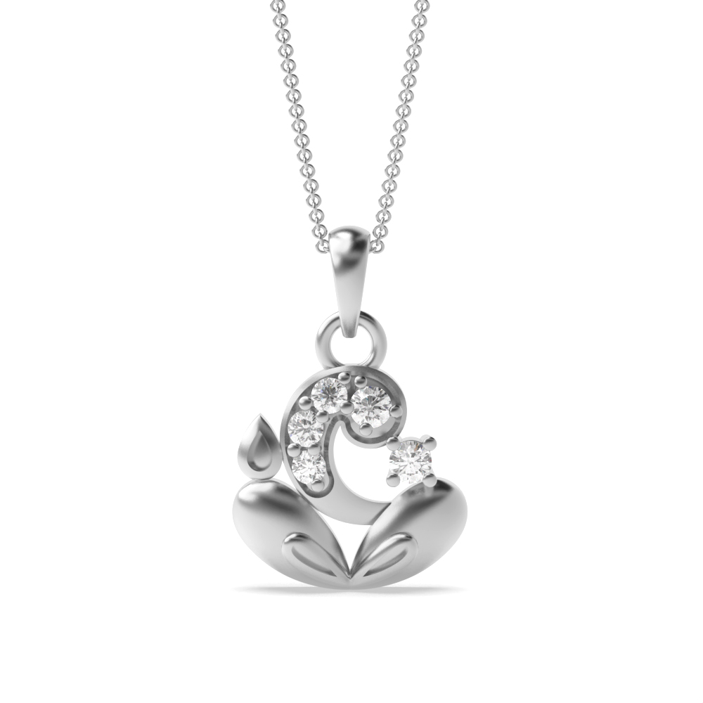 White Gold Religious pendants