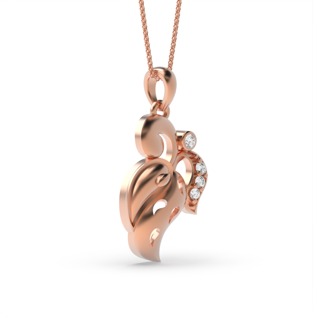 Rose Gold Religious pendants