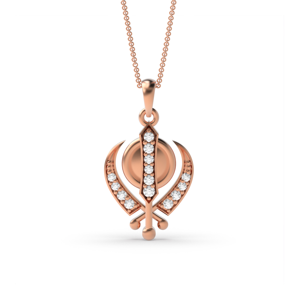 Rose Gold Religious pendants