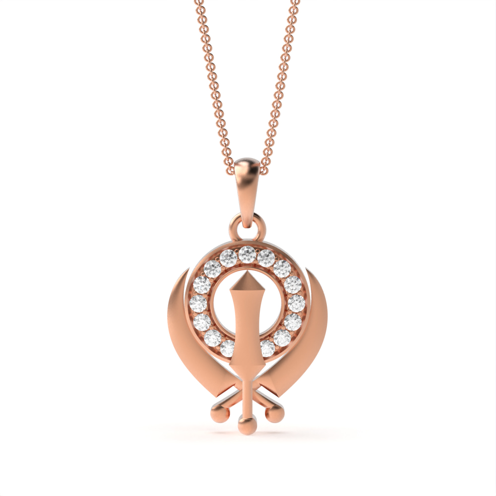 Rose Gold Religious pendants