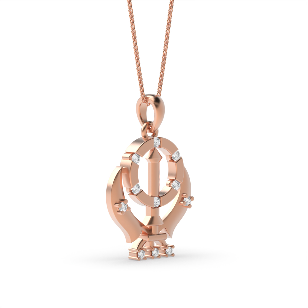 Rose Gold Religious pendants