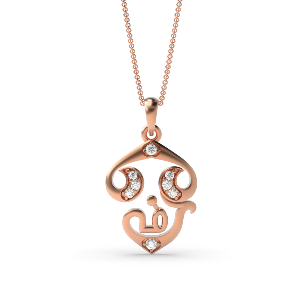 Rose Gold Religious pendants