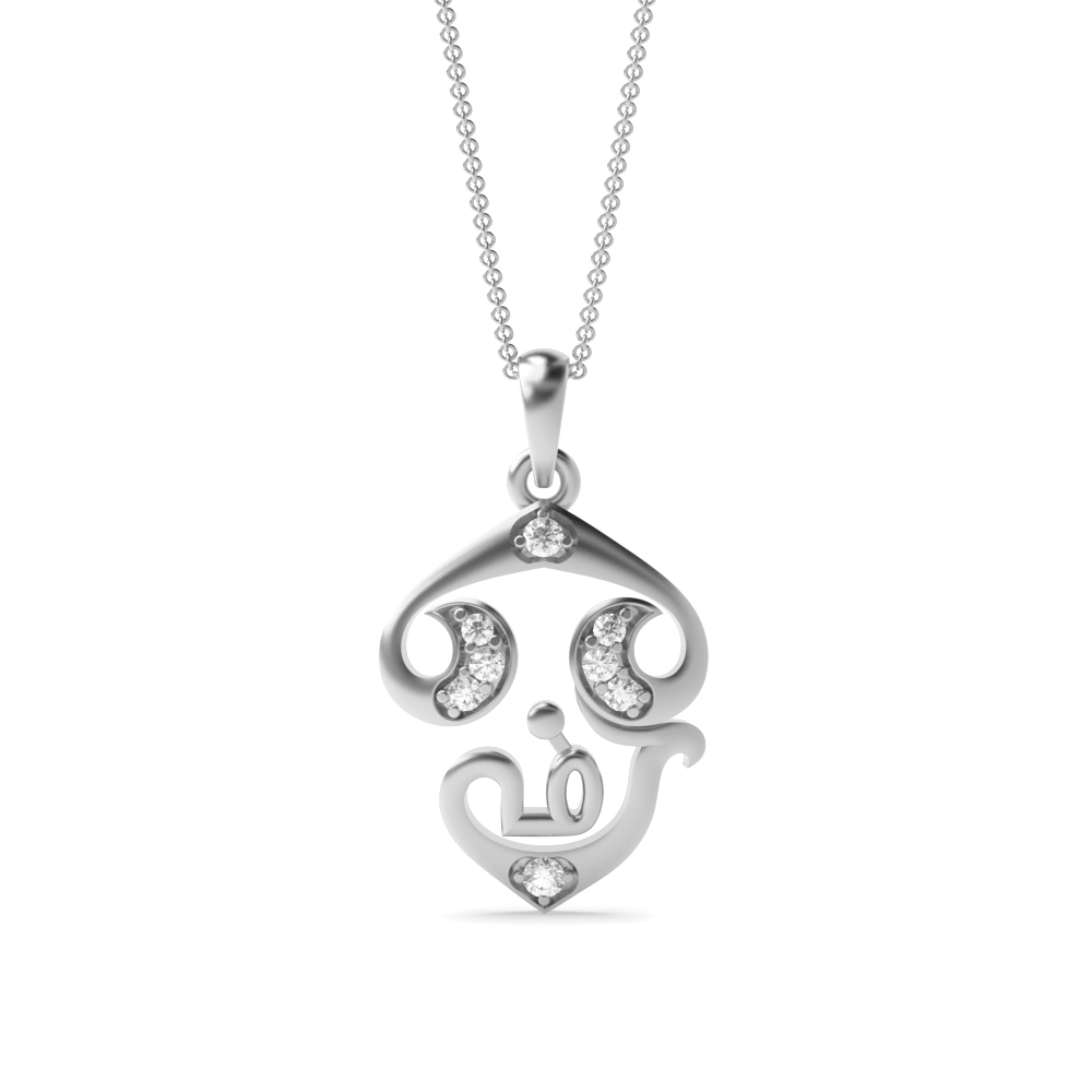 White Gold Religious pendants