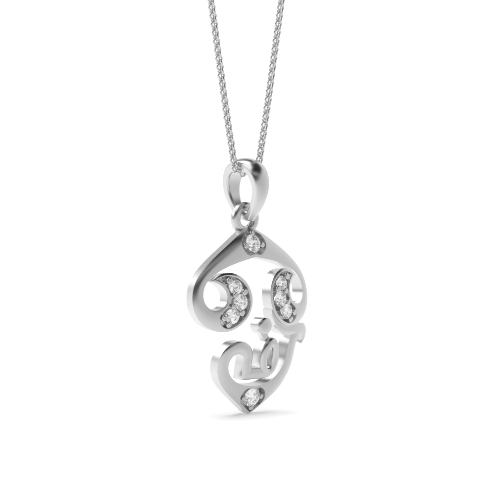 White Gold Religious pendants