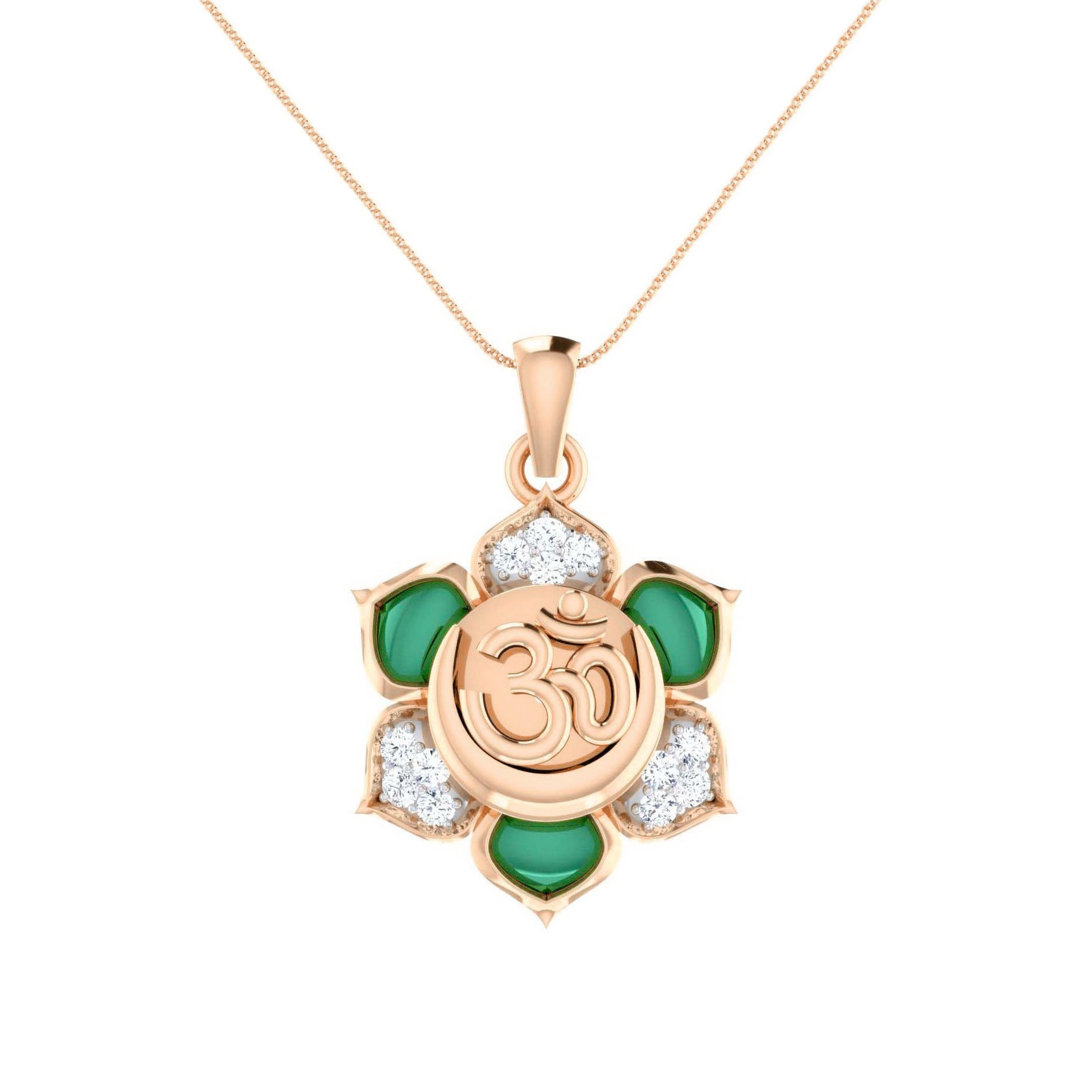 Rose Gold Religious pendants