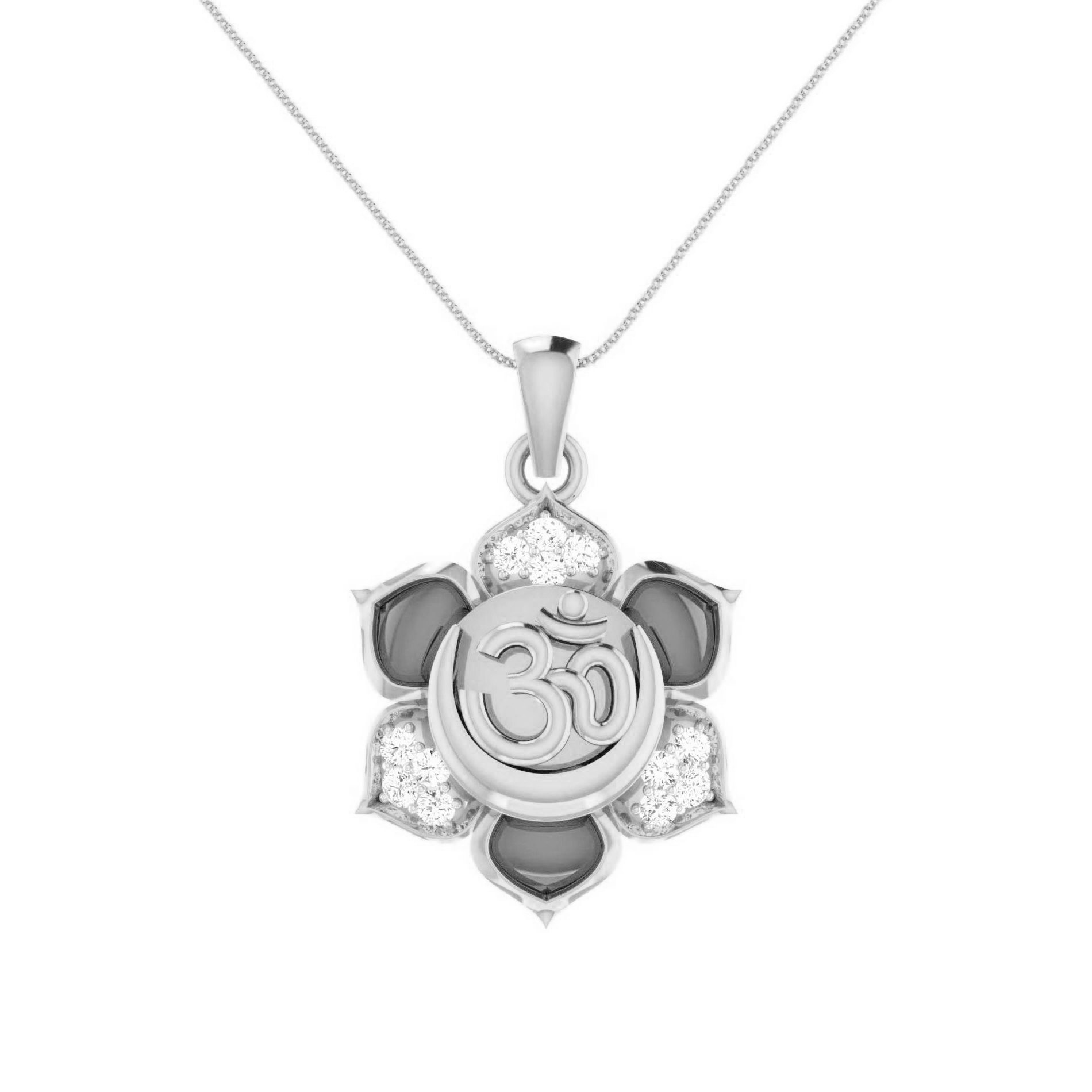 White Gold Religious pendants