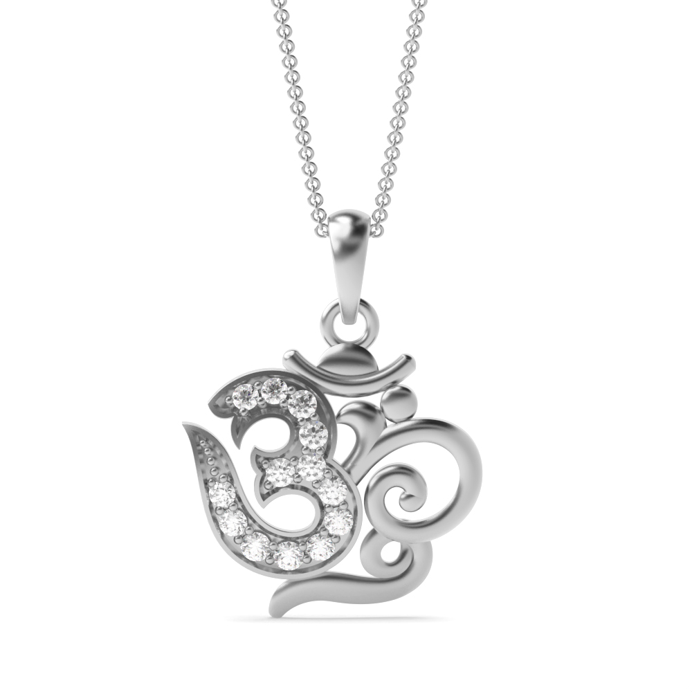 White Gold Religious pendants