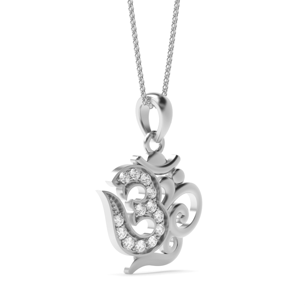 White Gold Religious pendants