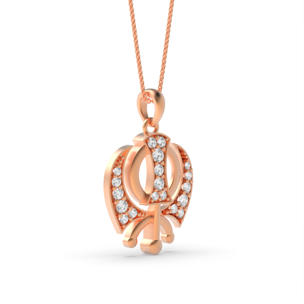 Rose Gold Religious pendants