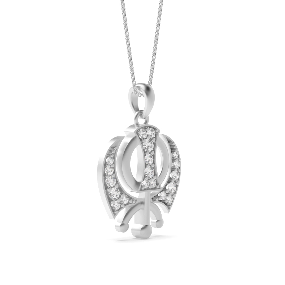 White Gold Religious pendants