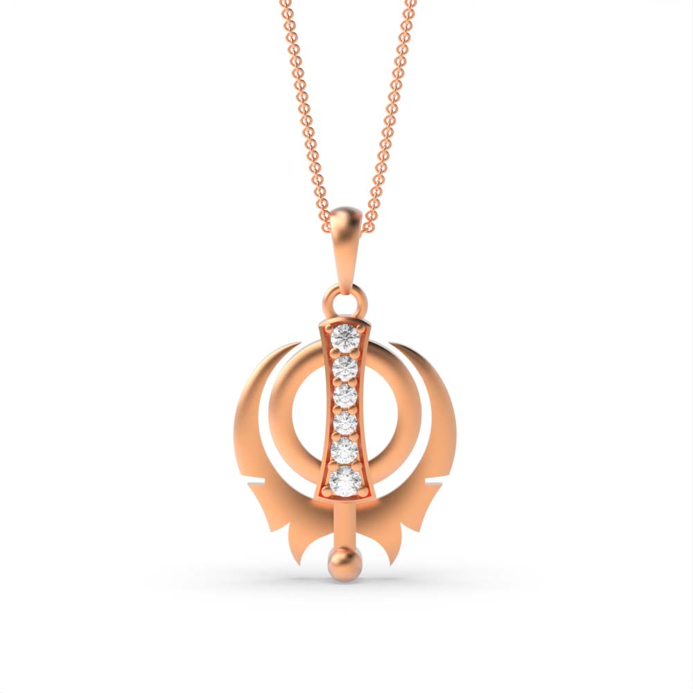 Rose Gold Religious pendants