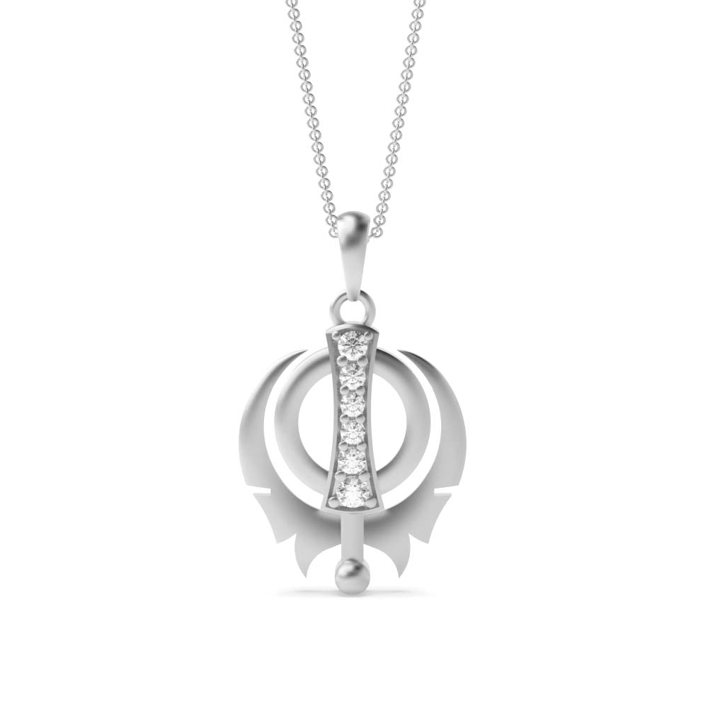 White Gold Religious pendants