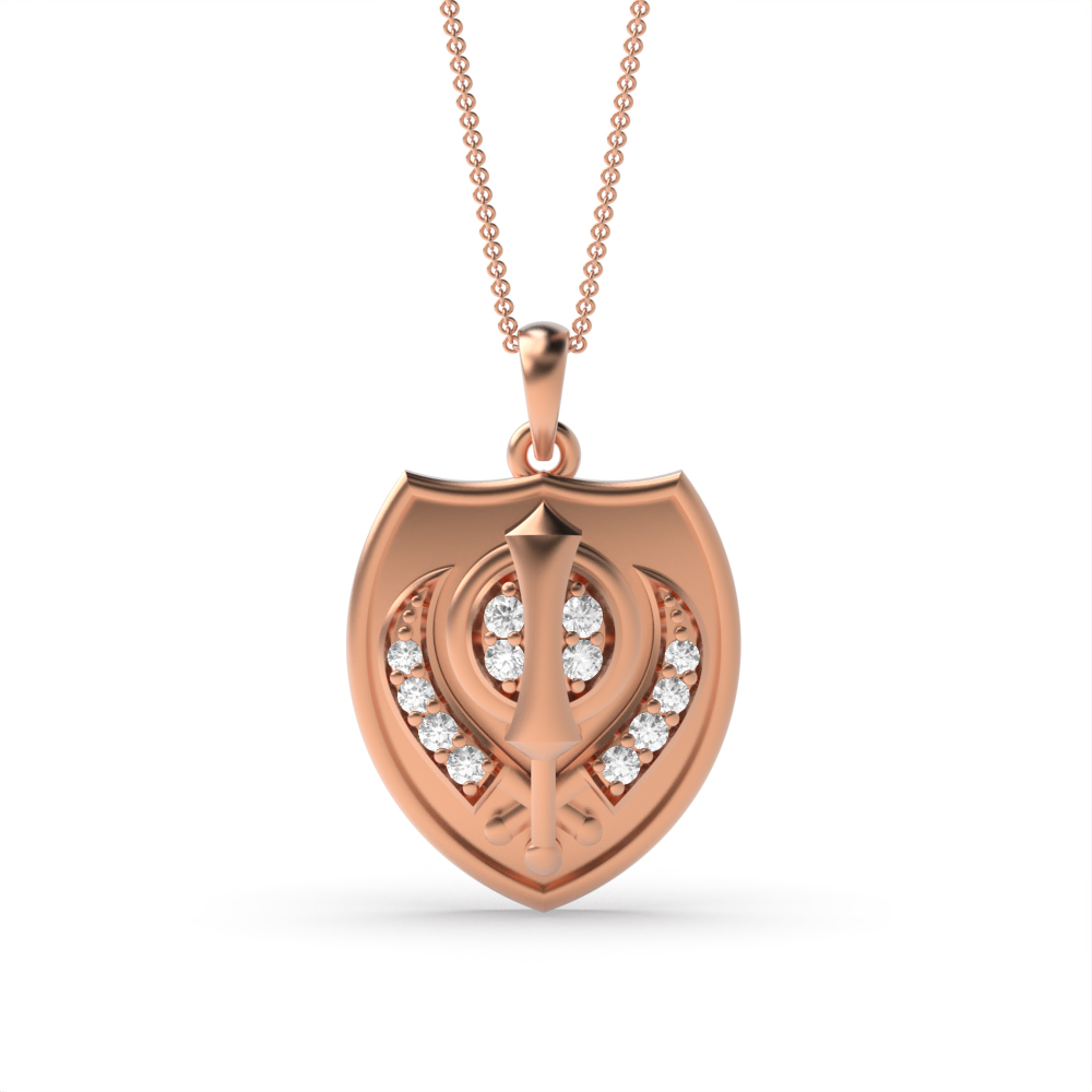 Rose Gold Religious pendants