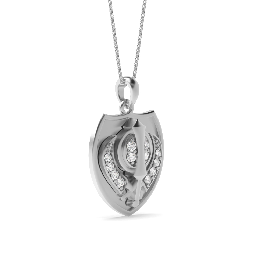 White Gold Religious pendants