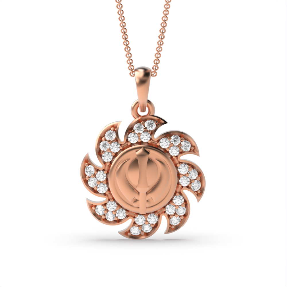 Rose Gold Religious pendants