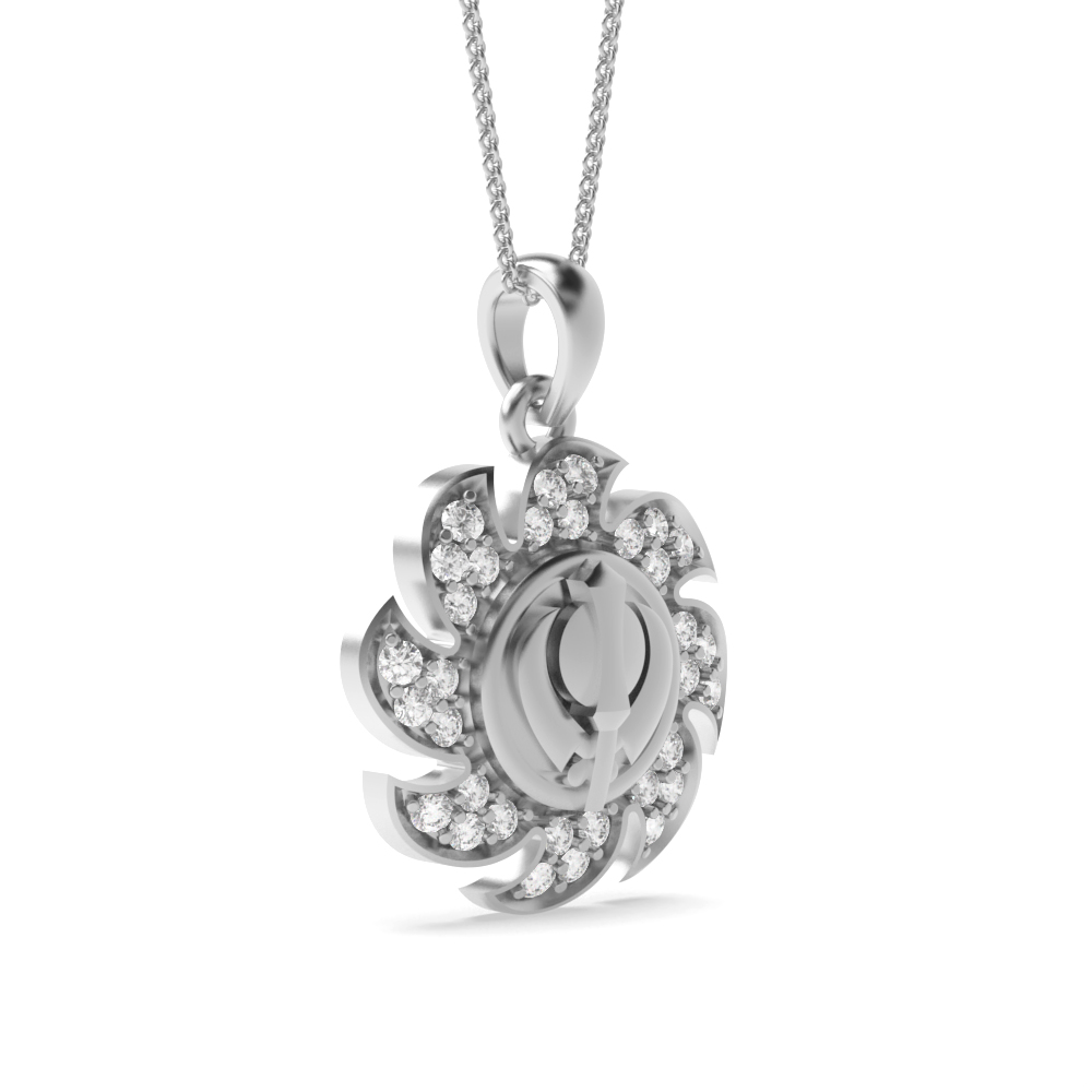 White Gold Religious pendants