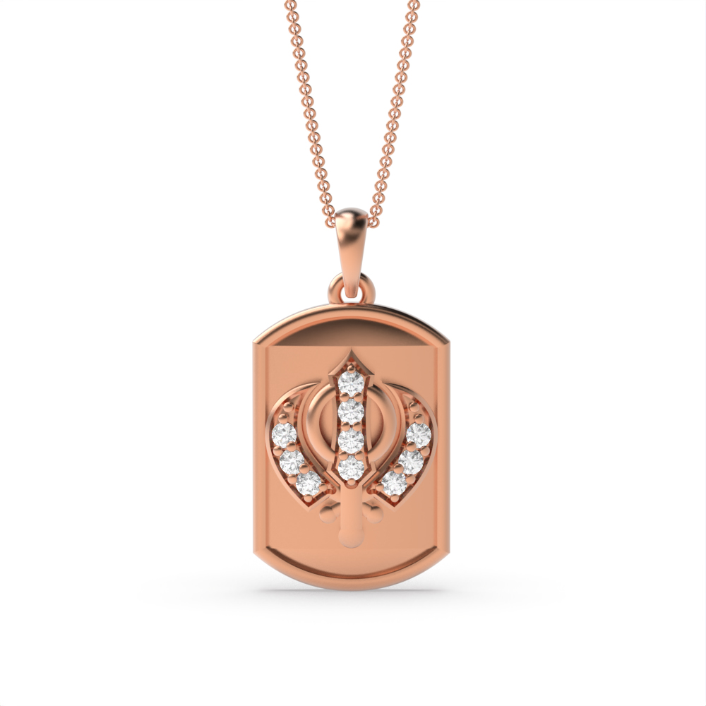 Rose Gold Religious pendants