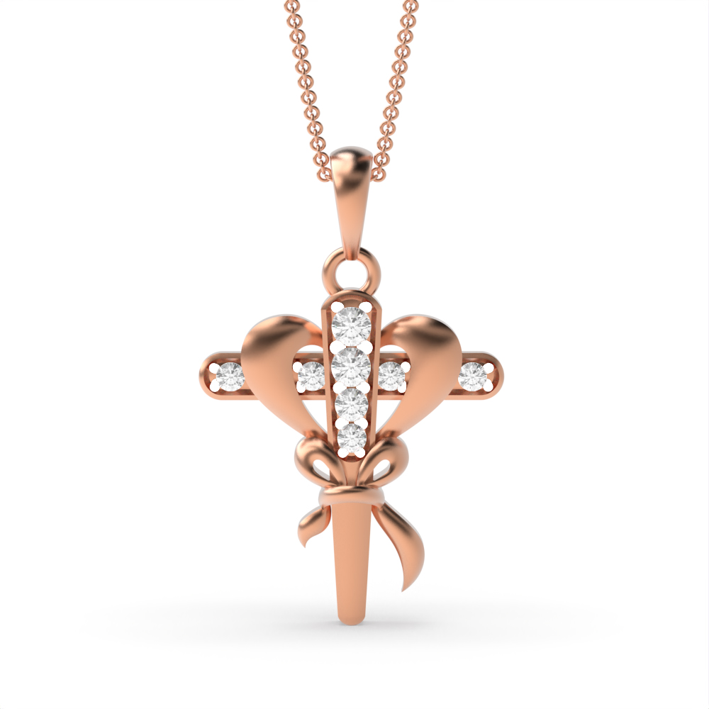 Rose Gold Religious pendants