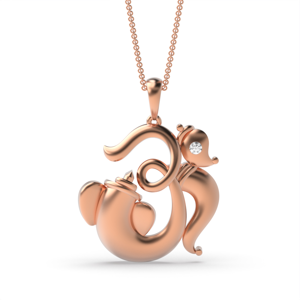 Rose Gold Religious pendants