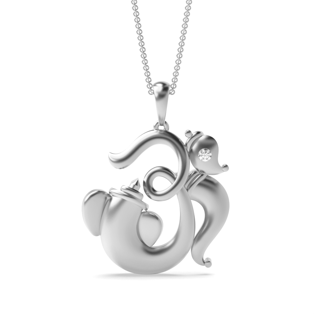 White Gold Religious pendants