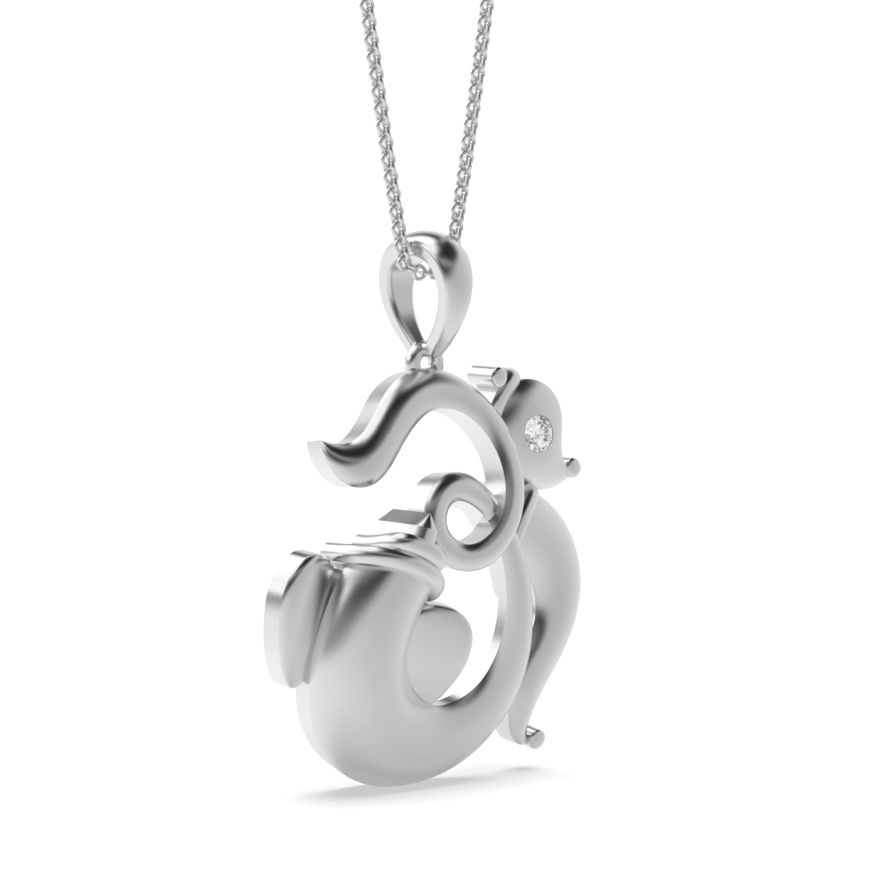 White Gold Religious pendants