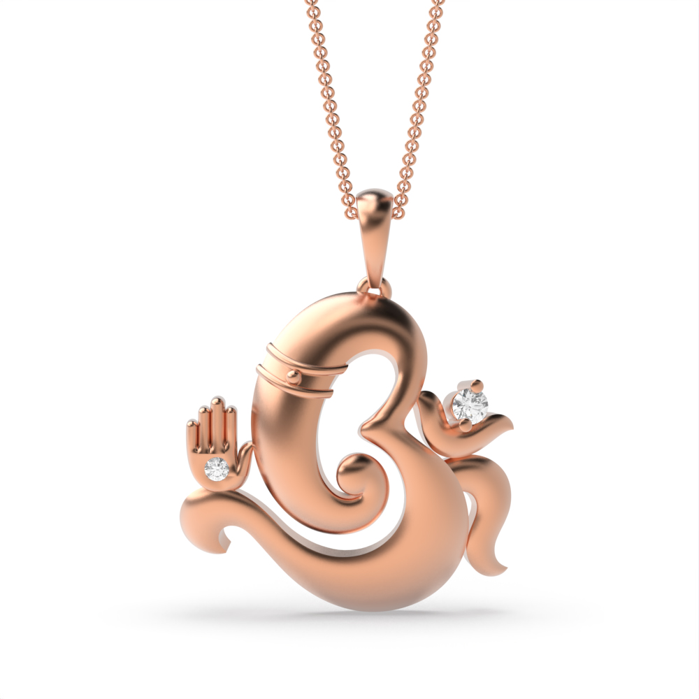 Rose Gold Religious pendants