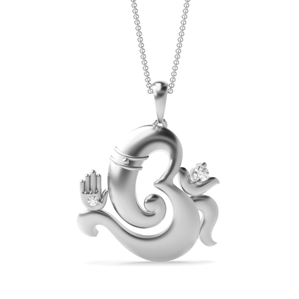 White Gold Religious pendants